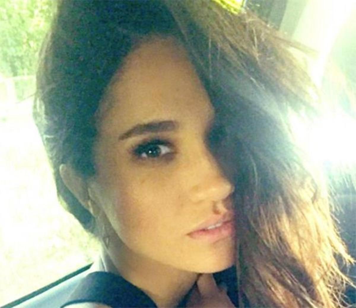 Selfie a contra luz de Meghan Markle de su cuenta borrada de Instagram