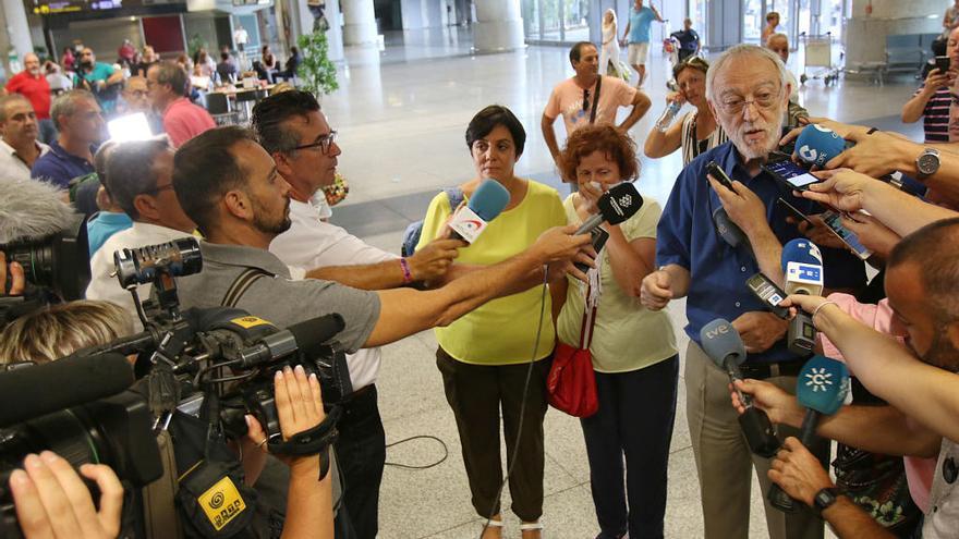 Varios supervivientes llegaron este pasado lunes a Málaga.