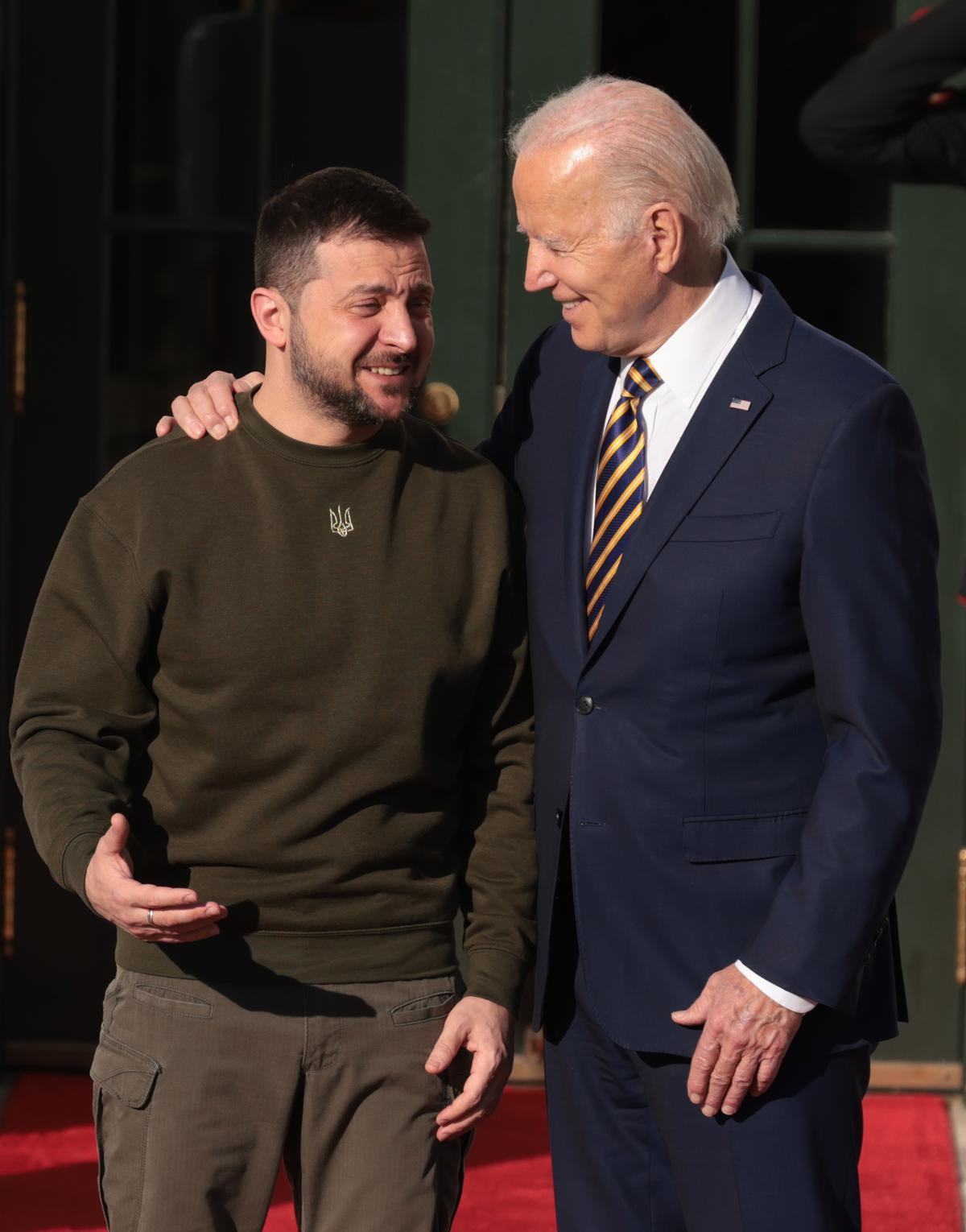 Zelenski llega a Washington para reunirse con Biden