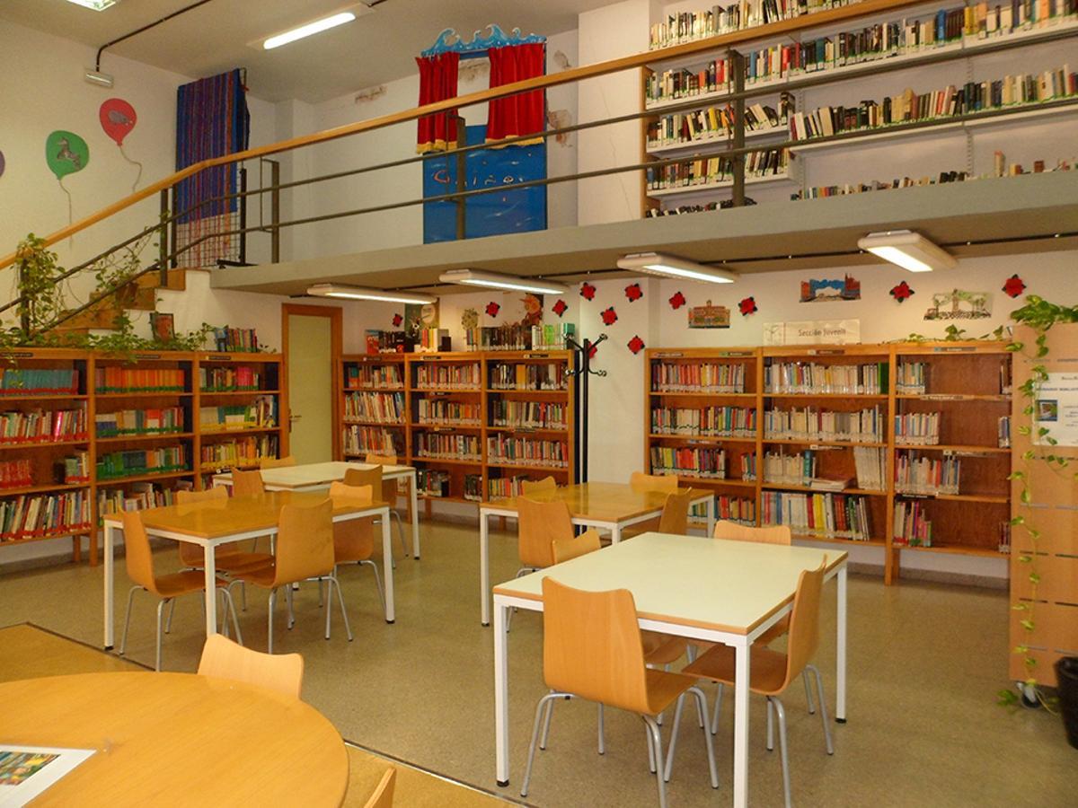 La biblioteca que se encuentra en el Centro Cívico Blas Infante de Sevilla Este