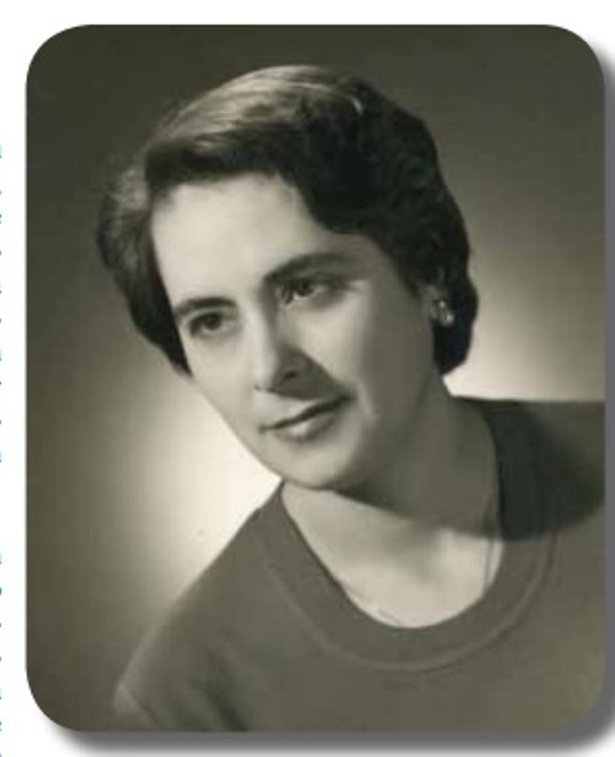 La médica cordobesa Antonia Nevado Vargas, nacida en 1920.