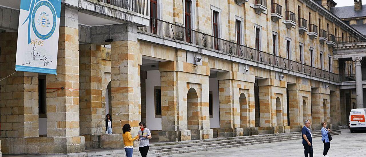 Espacios de la Universidad Laboral que acogerán el nuevo enclave del Parque Tecnológico.