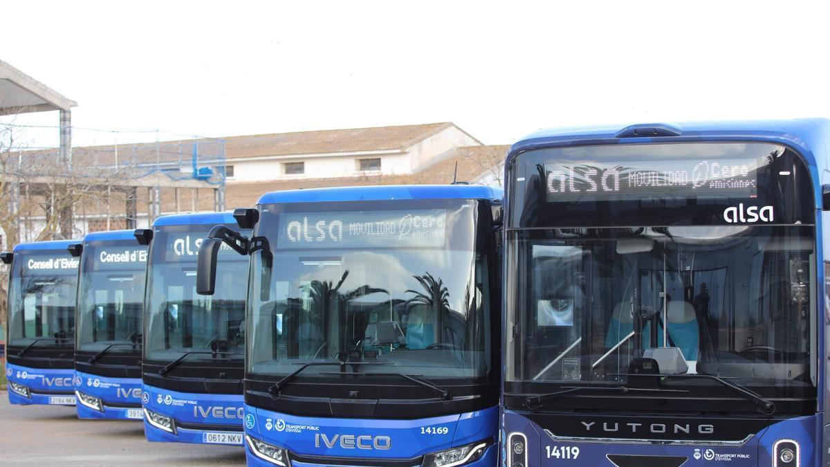 La nueva flota de autobuses