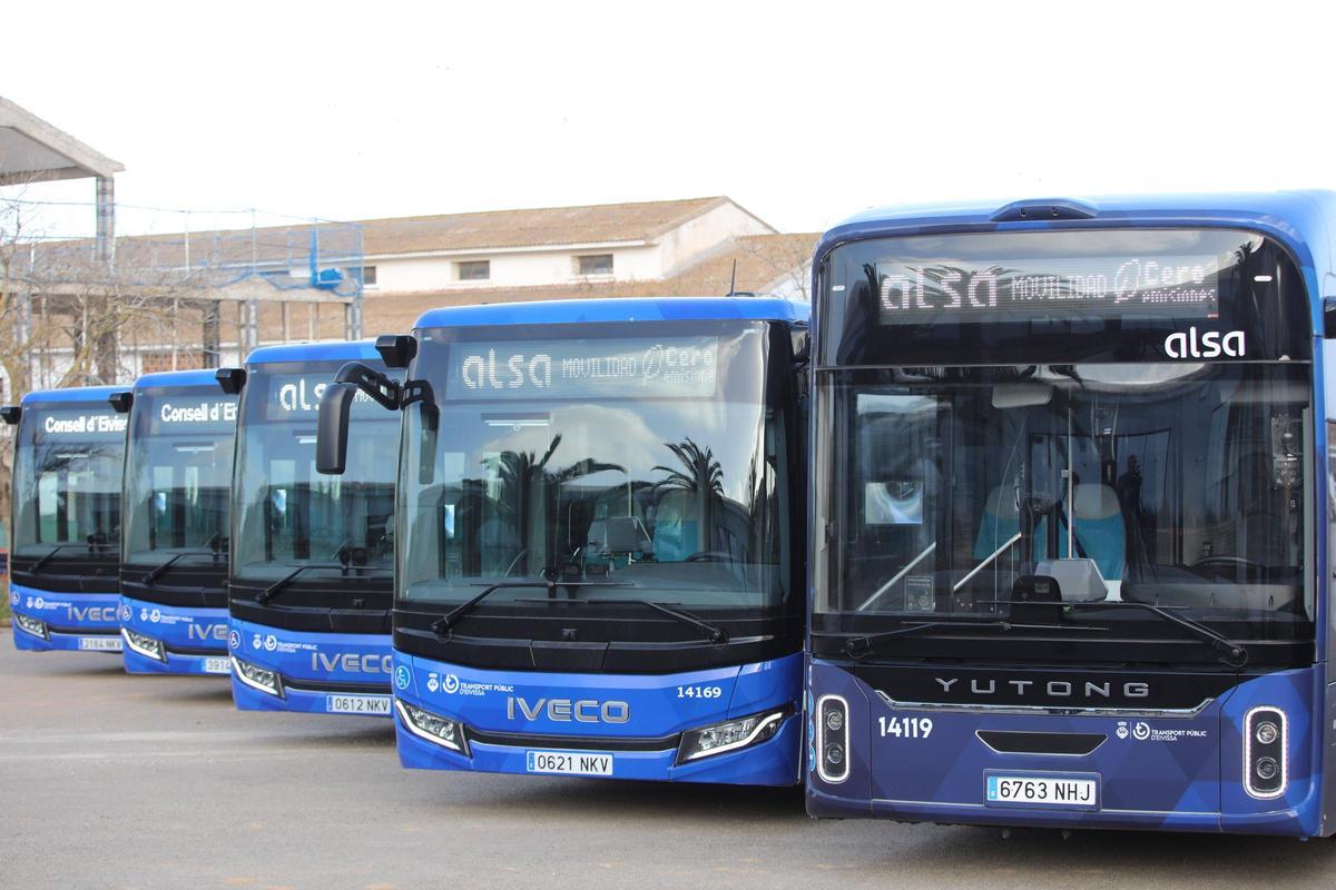 La nueva flota de autobuses