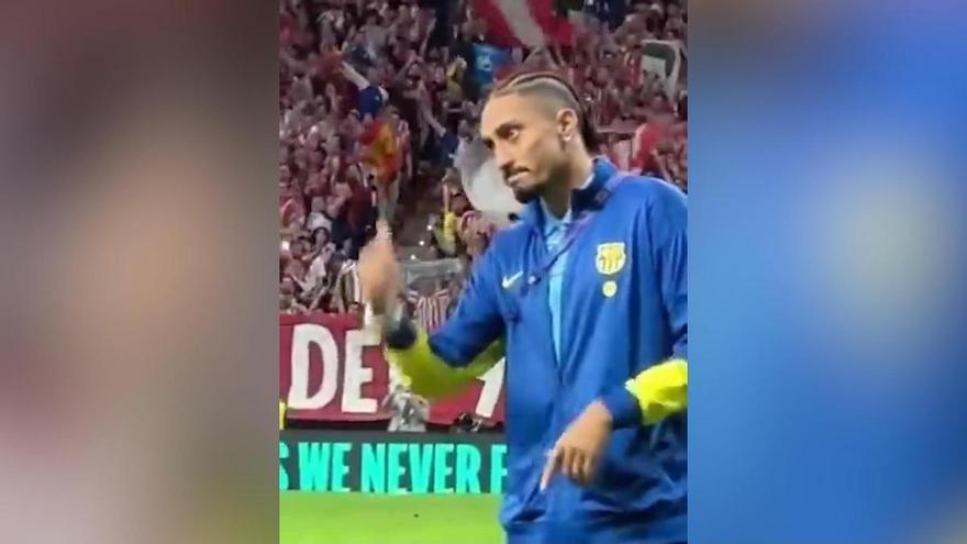 El vaticinio de Raphinha con el Atlético que se hizo realidad