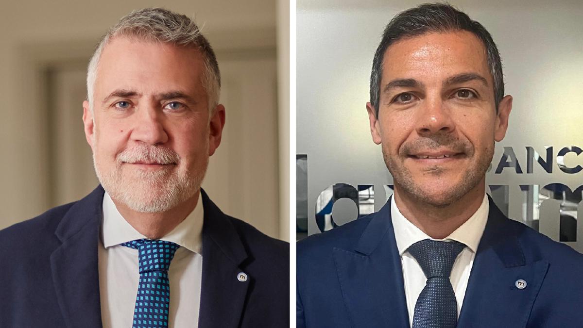 Javier Fano (izquierda) y Gustavo Muñoz (derecha), Family Bankers de Banco Mediolanum.