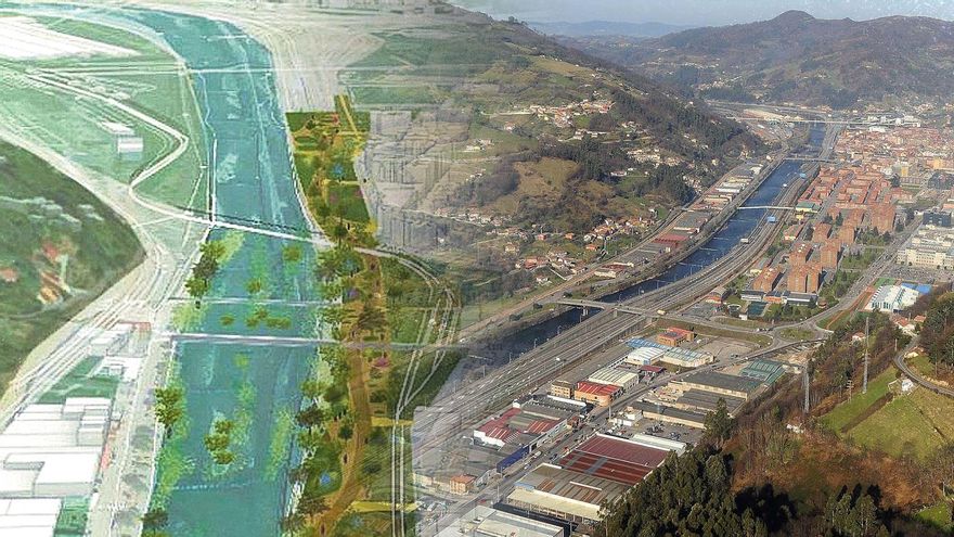 Mieres aprueba un plan urbanístico diseñado para &quot;pensar en grande&quot;