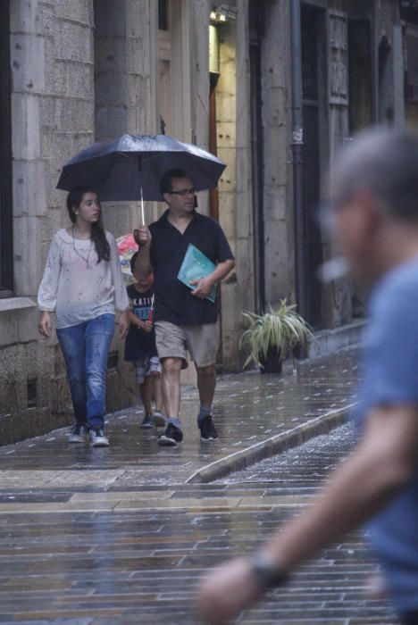 Ruixat a la ciutat de Girona