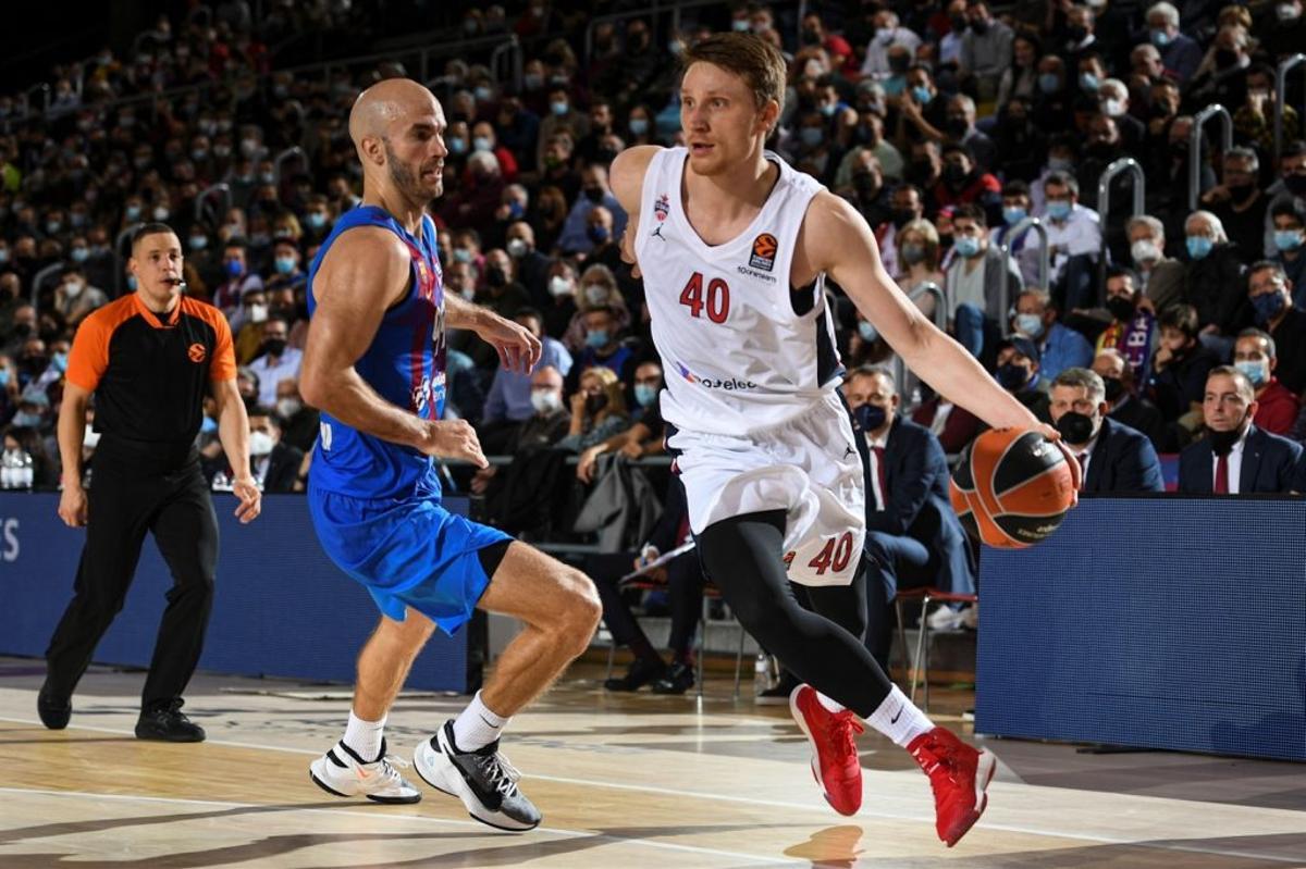 Marius Grigonis, jugador lituano del CSKA que el Valencia BC estuvo muy cerca de fichar días atrás