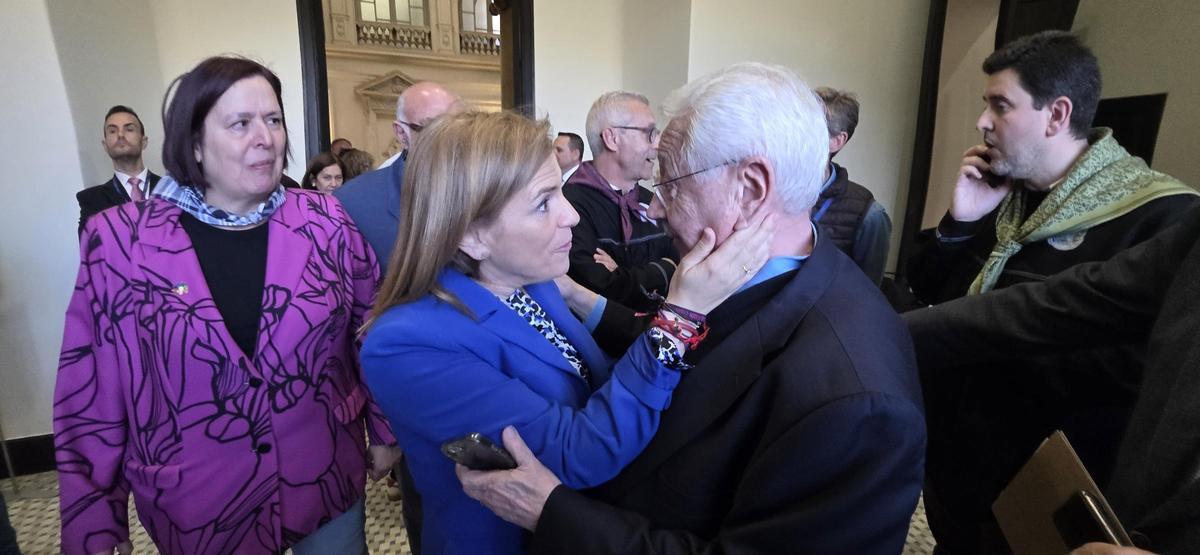 Pilar Bernabé y Paco Nadal
