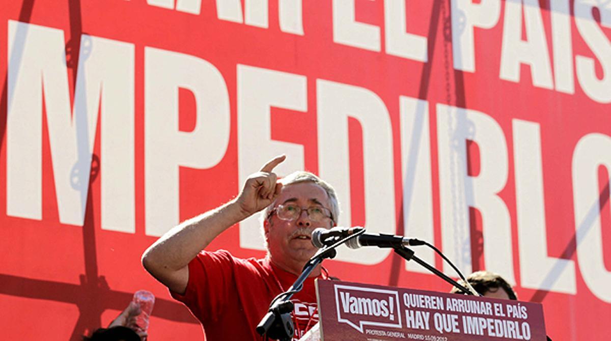 Toxo: La clau de la vaga general la té Rajoy