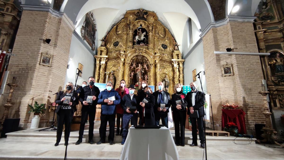 Representantes de las corales del certamen de villancicos &quot;Espigas&quot;