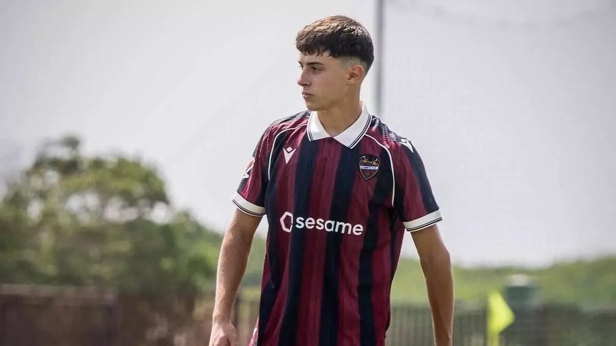 El joven debutante 'granota', Marc Santos.