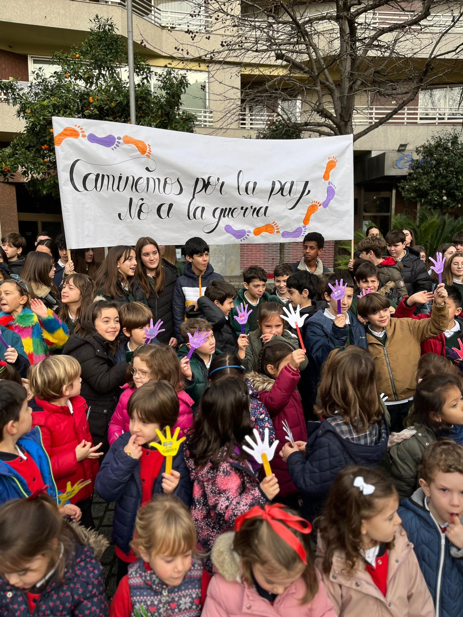Los colegios de la provincia salieron a las calles para celebrar el Día de la Paz