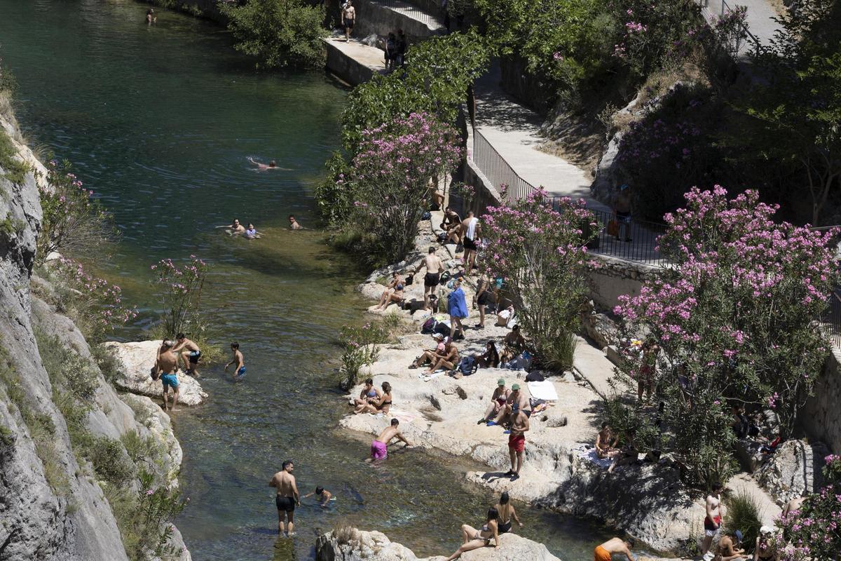 El Pou Clar de Ontinyent, un oasis contra el calor