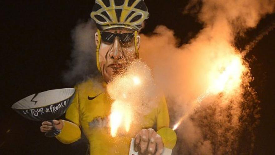 Lance Armstrong &#039;arde&#039; en Edenbridge