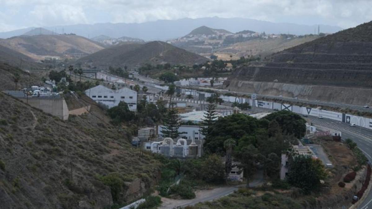 Estación depuradora de Barranco Seco, en la capital grancanaria.