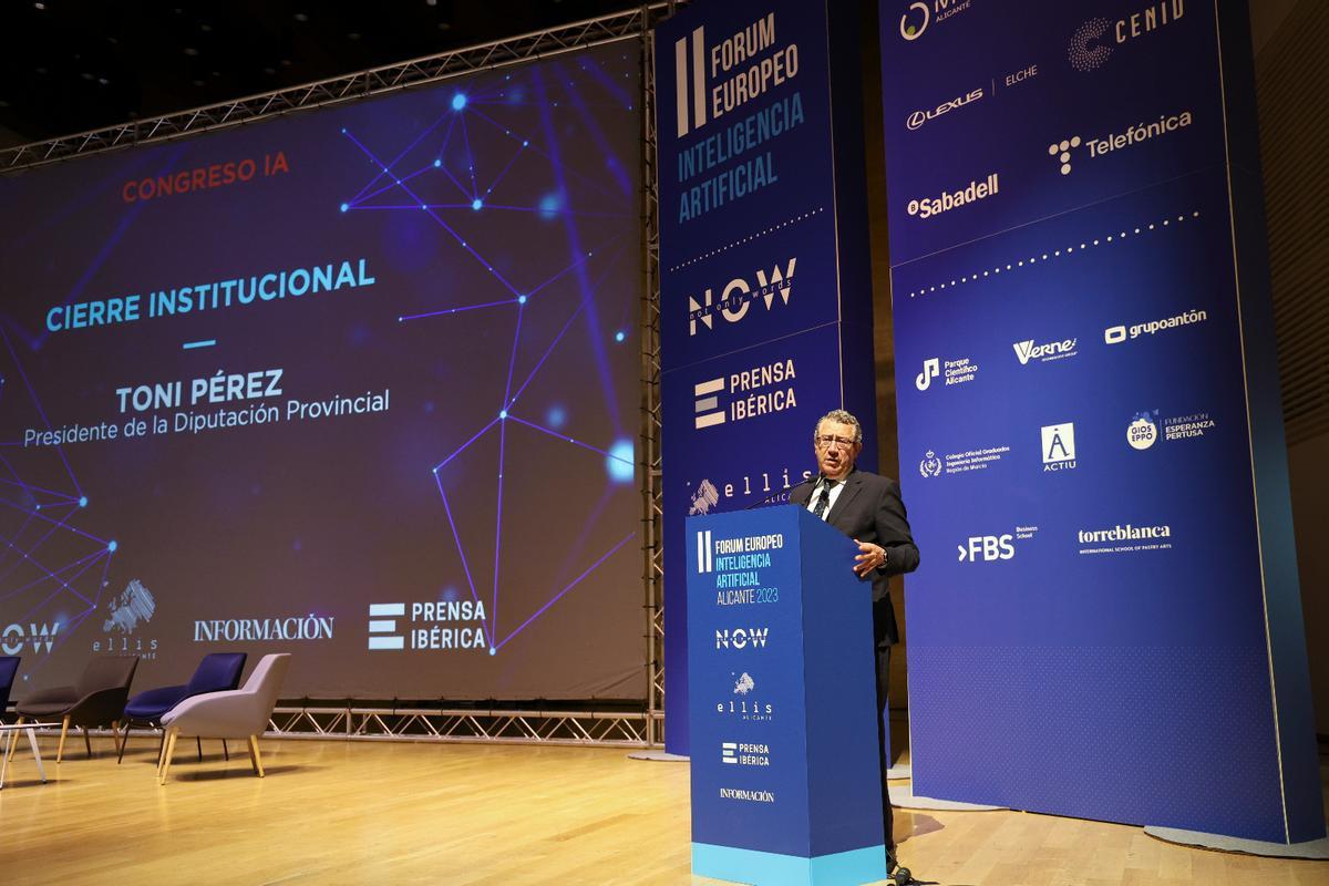 Las fotos del II Fórum Europeo de Inteligencia Artificial celebrado en Alicante