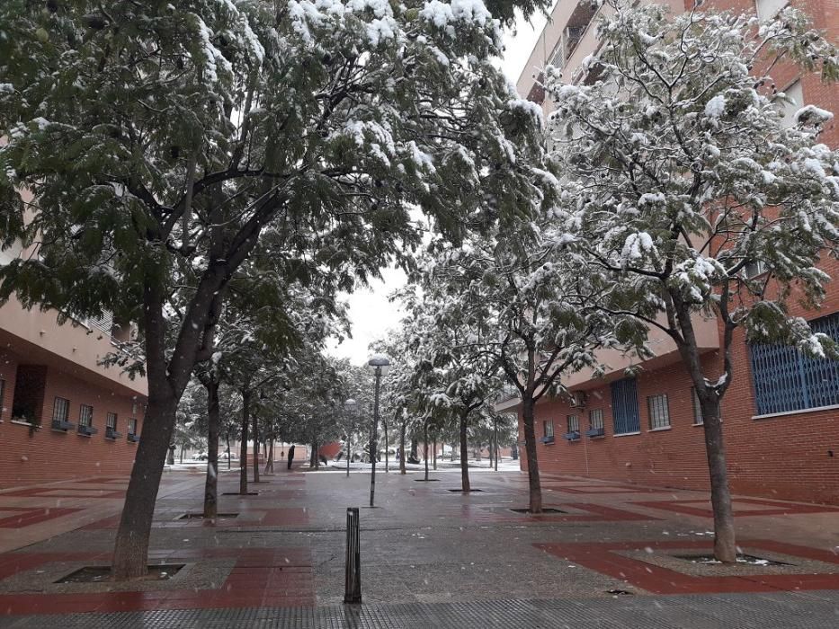 Nieve en Murcia