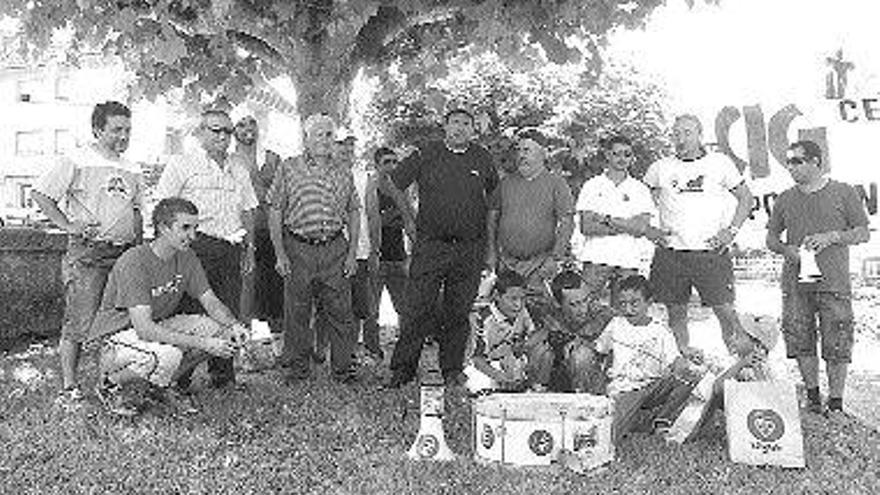 Trabajadores en huelga, durante una concentración de protesta. / carlos pereira