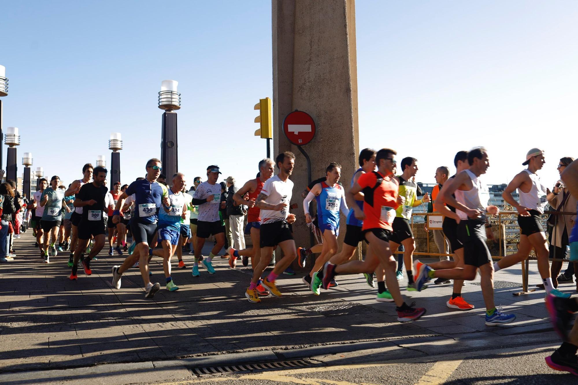 La Media Maratón de Zaragoza luce en las calles sus 25 años