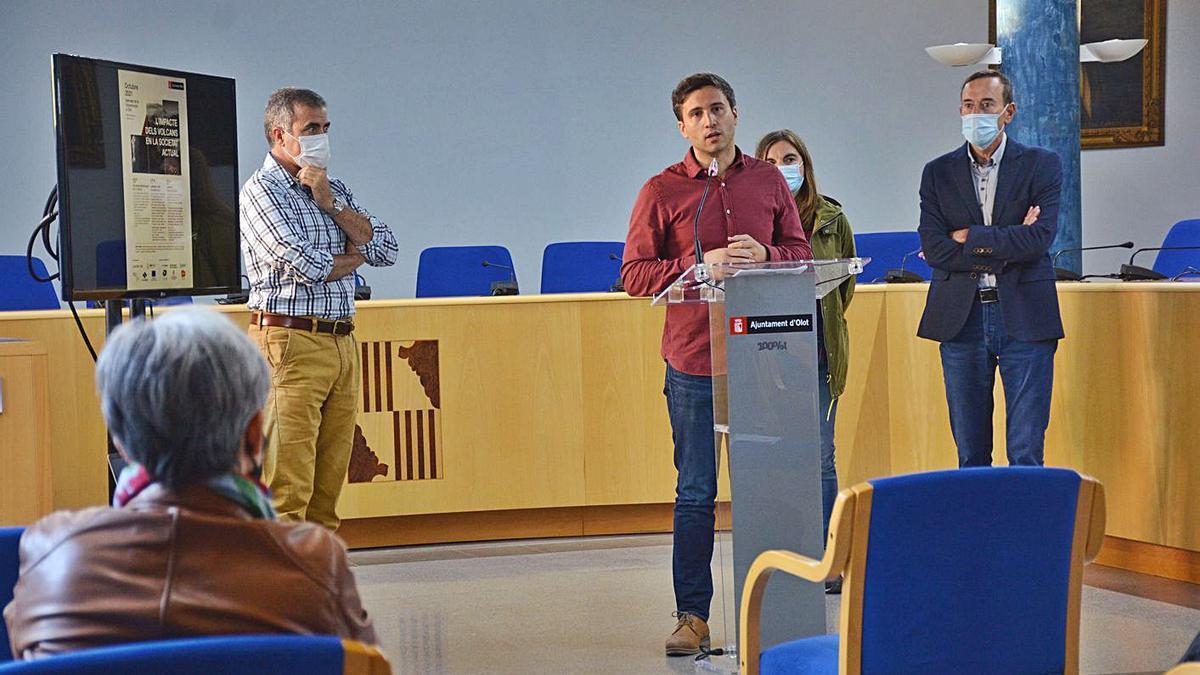 Presentació de la Setmana de la Vulcanologia a Olot