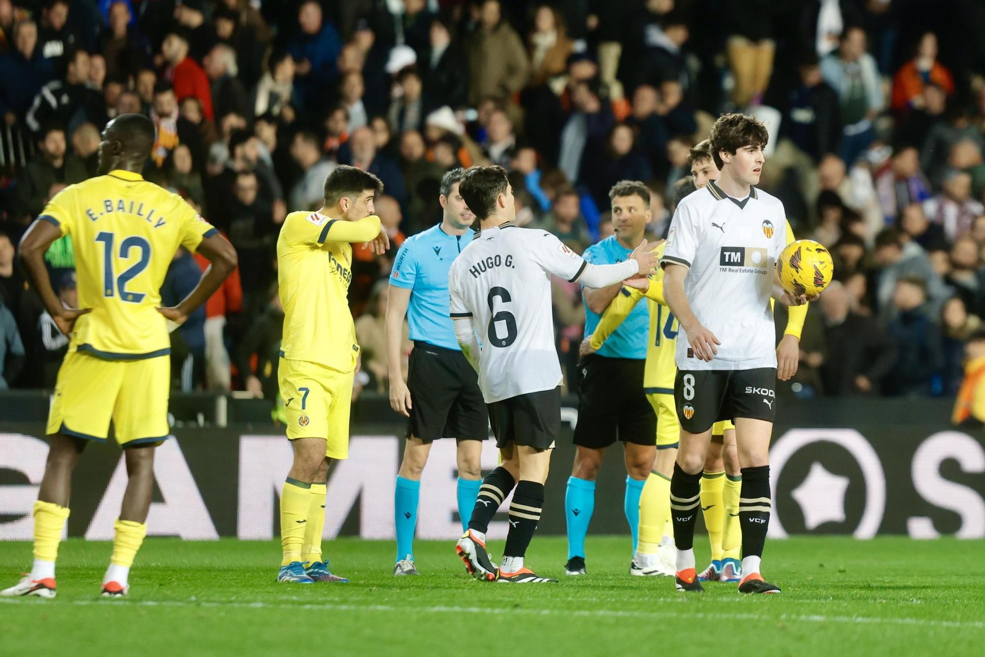 Valencia - Villarreal en imágenes