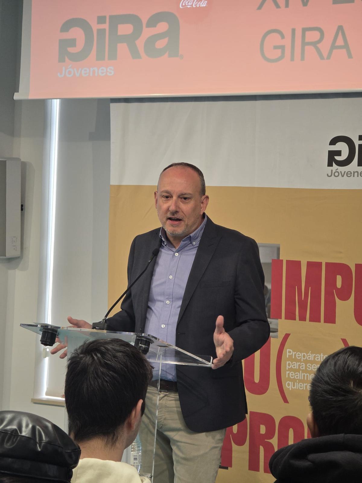 Alberto Pérez, responsable de Empleabilidad de Fundación Ibercaja en GIRA Jóvenes