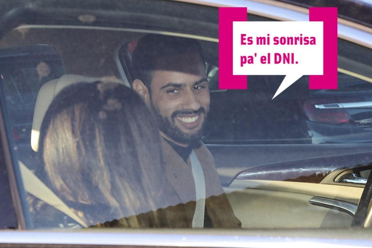 Asraf Beno e Isa Pantoka en el coche