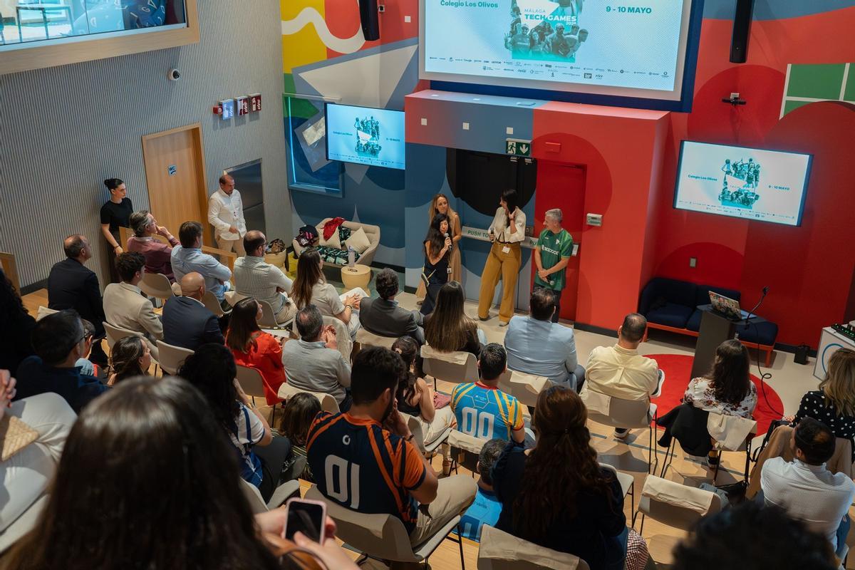 la presentación de los Málaga Tech Games 2026, que se ha realizado este jueves en el GSEC de Google..