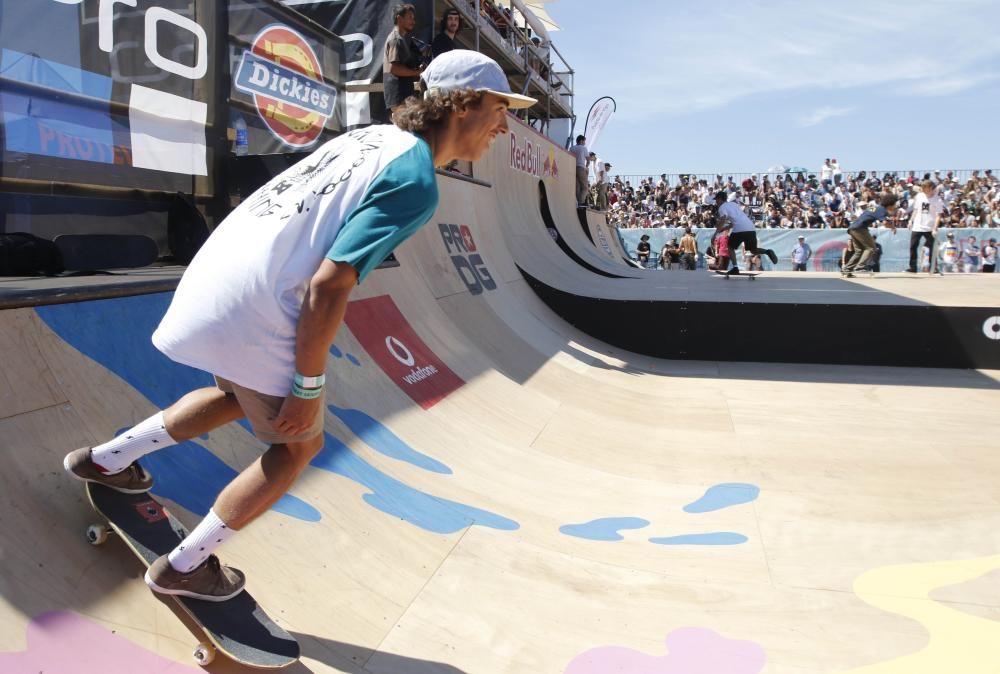 Los ''skaters'' dieron lo mejor de sí mismos en las semifinales de O Marisquiño.