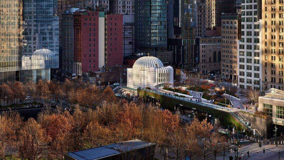 El santuario está situado en el Bajo Manhattan.