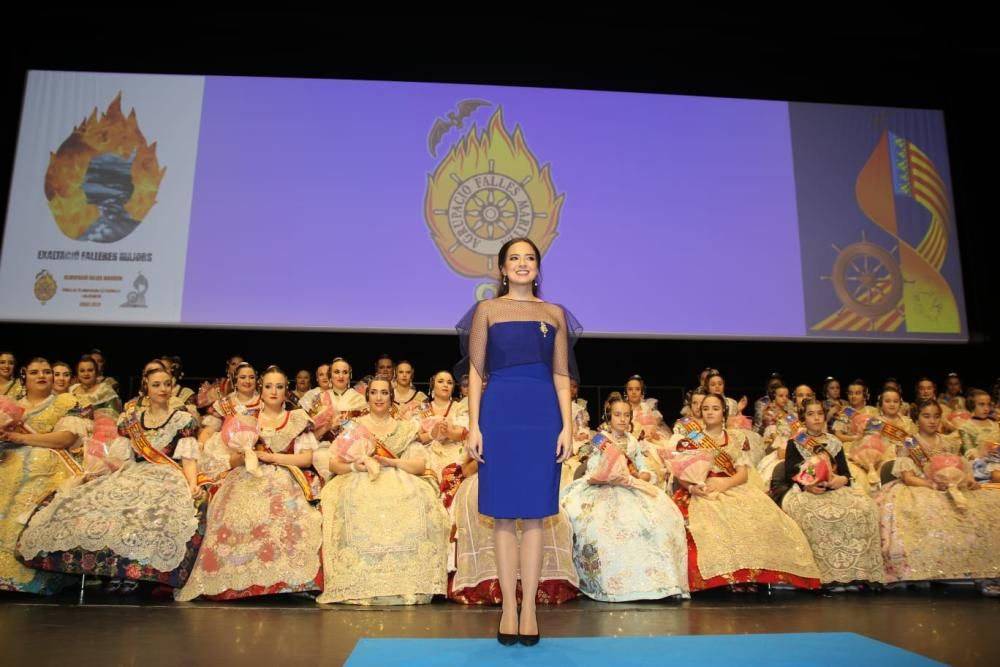 Exaltación de las falleras mayores de la Agrupación del Marítimo