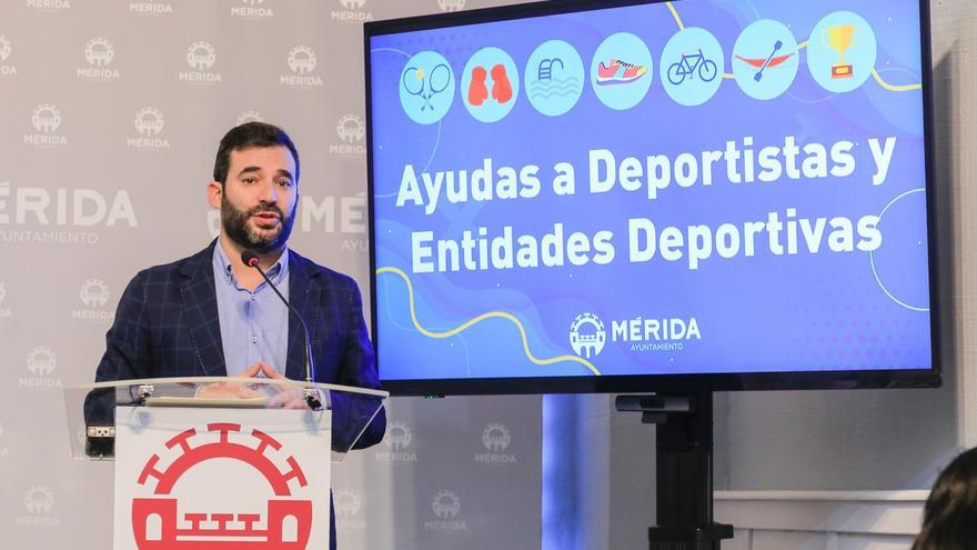 El Ayuntamiento de Mérida destina 70.000 euros en ayudas a deportistas y entidades