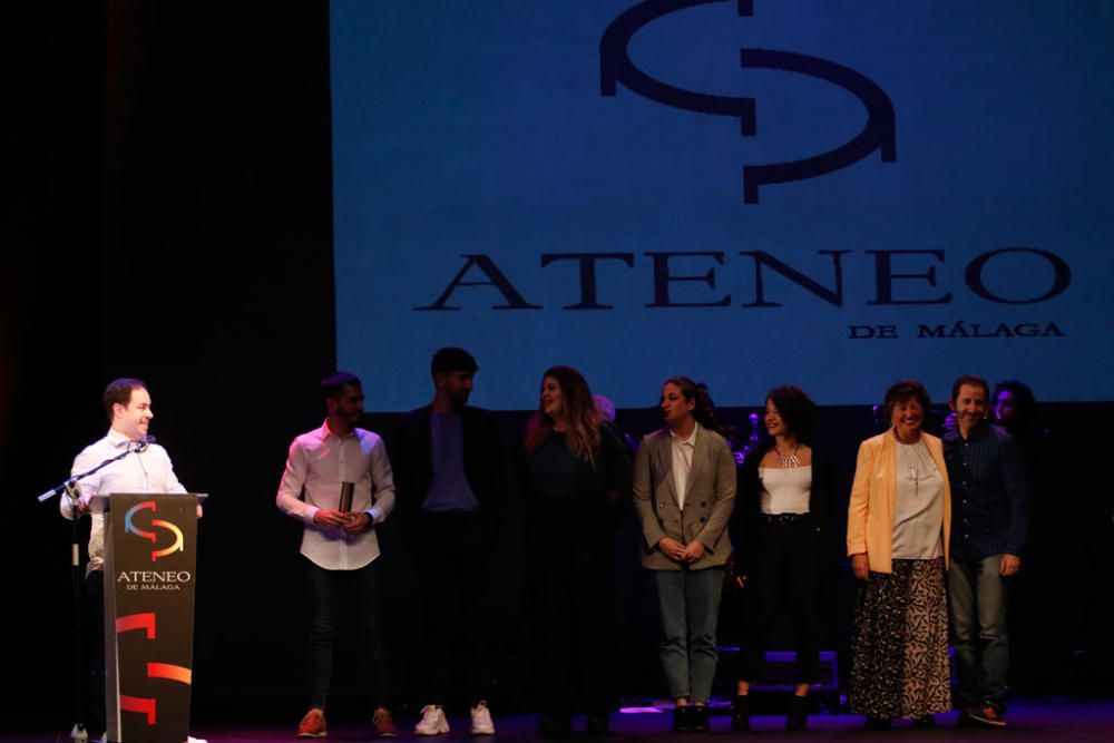 Entrega de premios de Teatro del Ateneo de Málaga