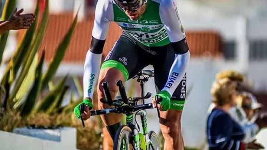 Álex Marque disputa el Campeonato de España Contrarreloj en Castellón