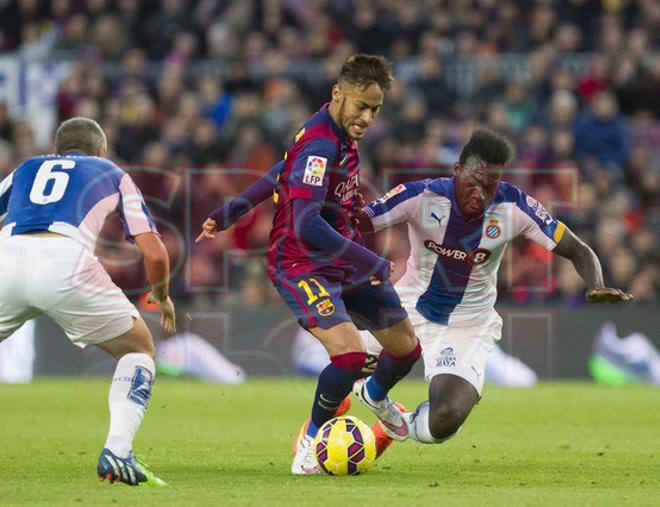 Barça, 5 - Espanyol, 1