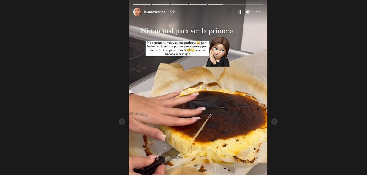 La tarta de queso de Laura Escanes