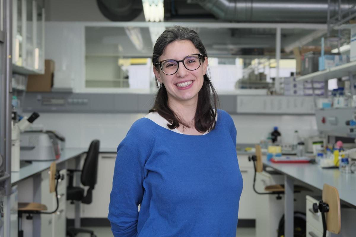 La investigadora del CiQUS Beatriz Pelaz.