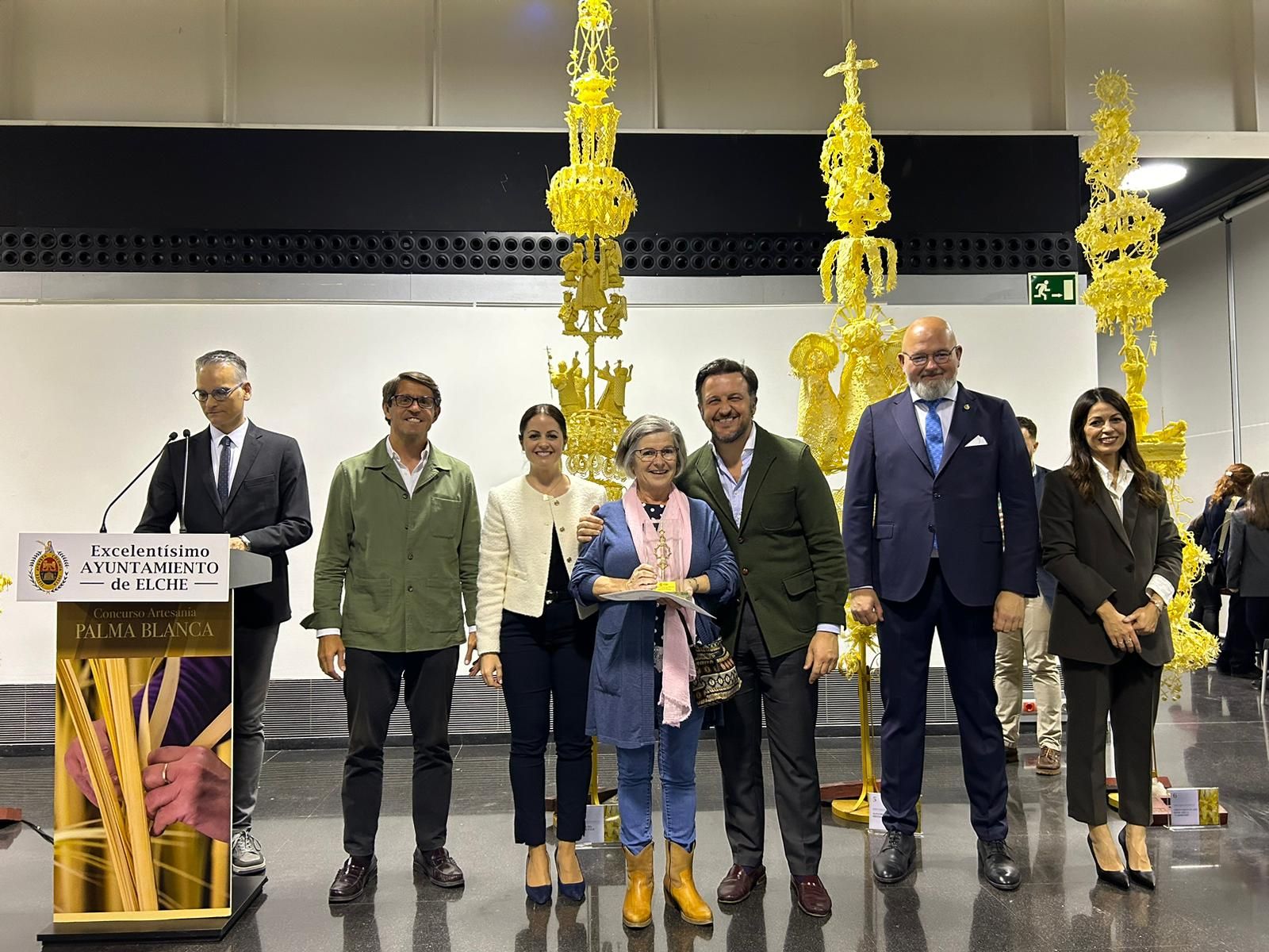 Así son las palmas blancas que se llevan el premio de artesanía en Elche