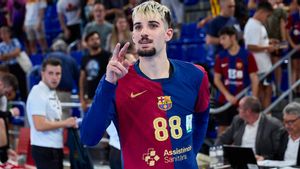 Petar Cikusa, jugador del Barça de balonmano