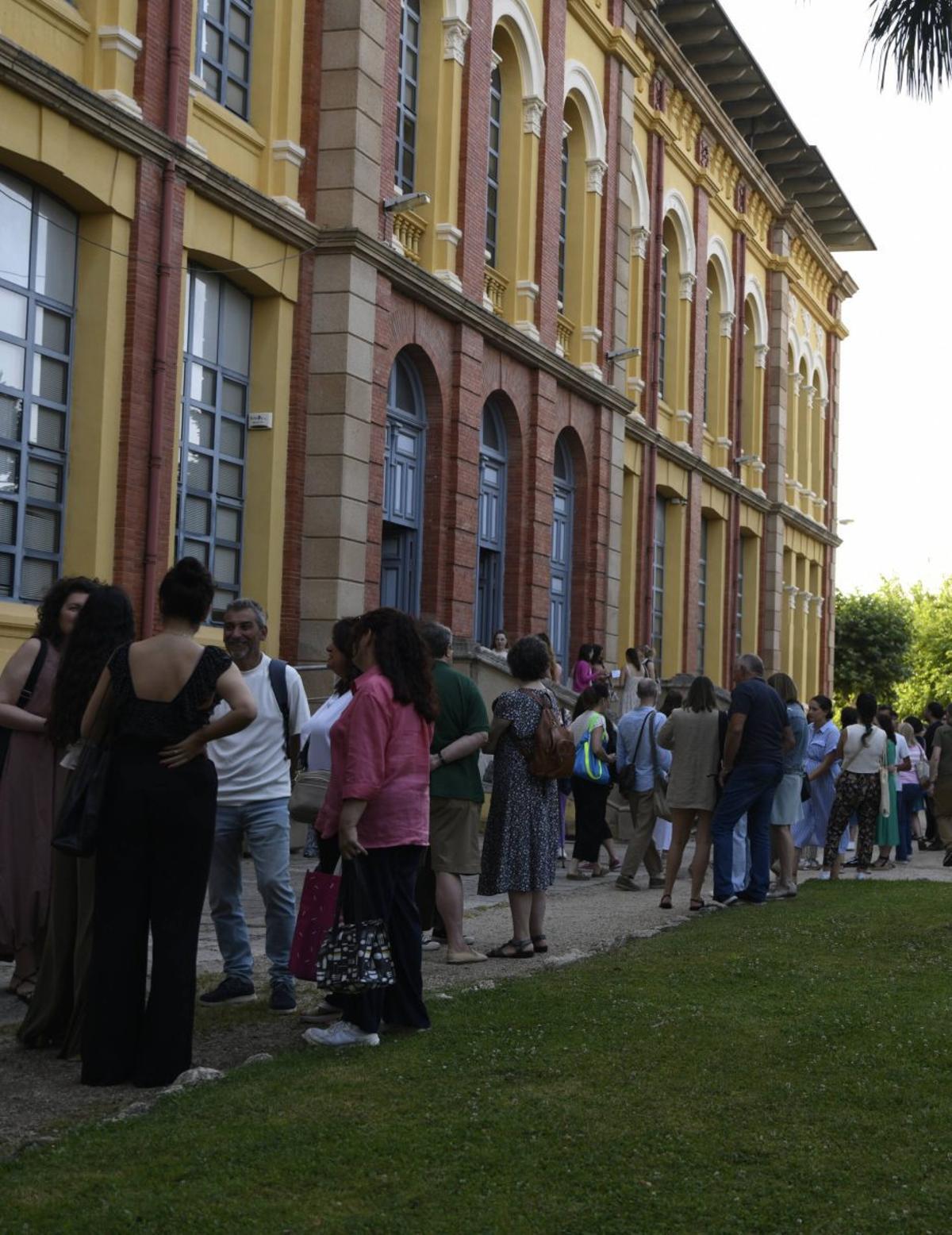 Aspirantes a una de las plazas de profesor de Secundaria el pasado año. | M. A. L. (ARCHIVO)