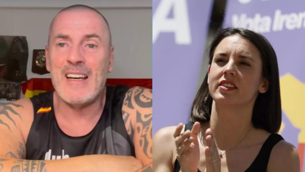Daniel Esteve e Irene Montero