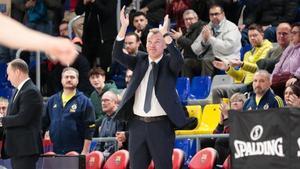 Sarunas Jasikevicius, en su vuelta al Palau Blaugrana