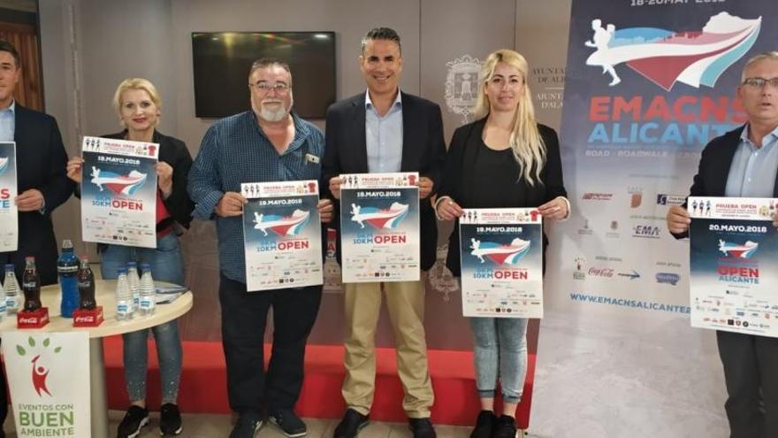 Presentación del Campeonato de Europa Master en el Ayuntamiento de Alicante