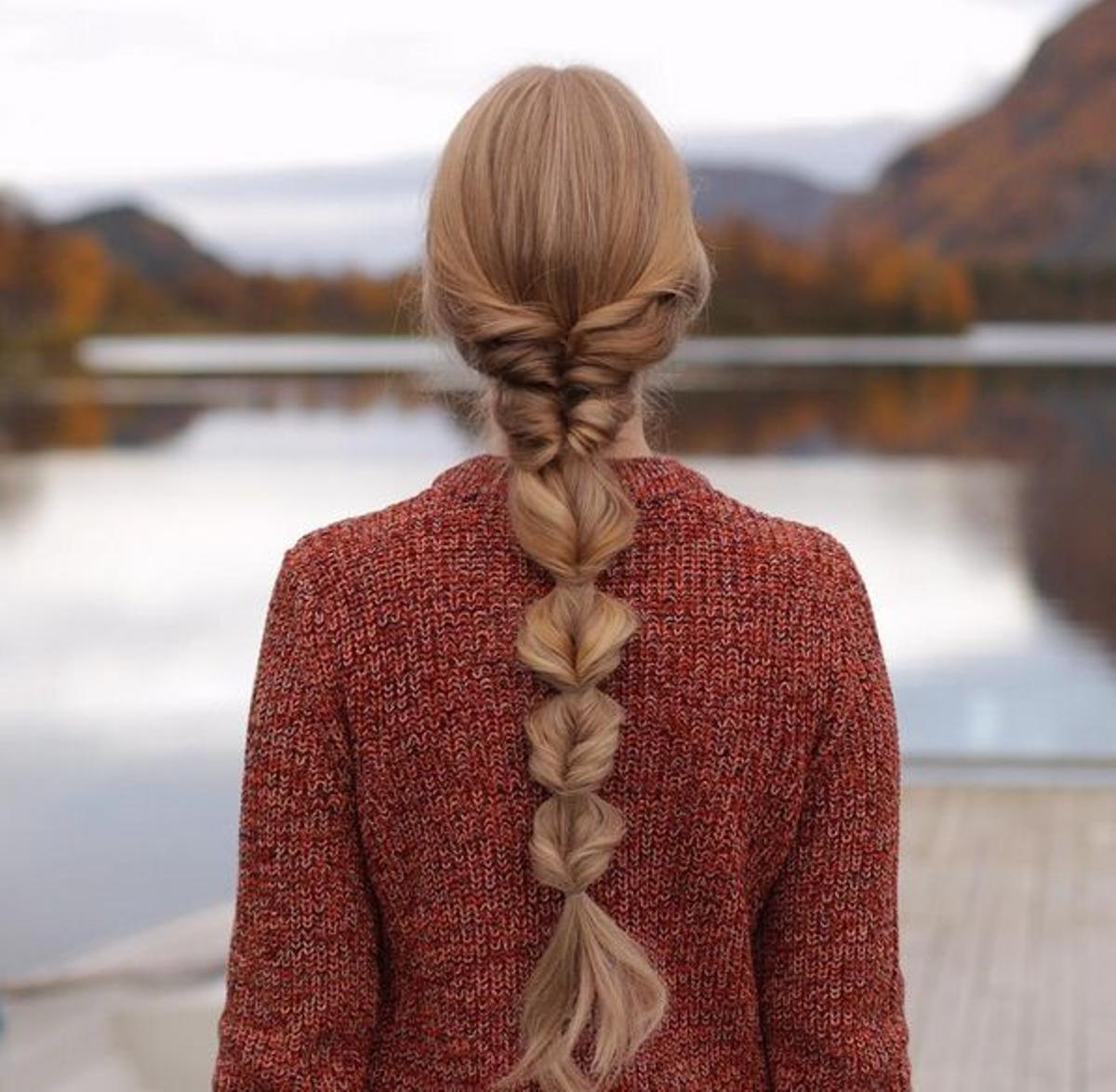 Trenza con volumen