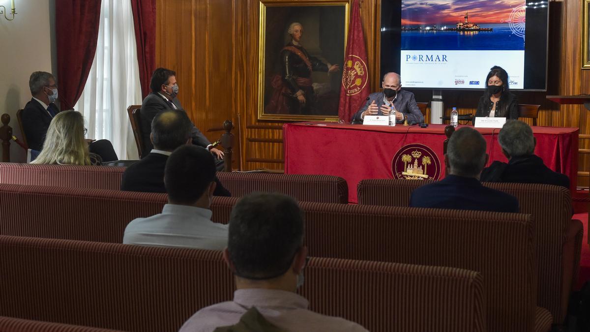 Jornada de la Cátedra Marítimo Portuaria de la LPGC en la Real Sociedad Económica de Amigos del País