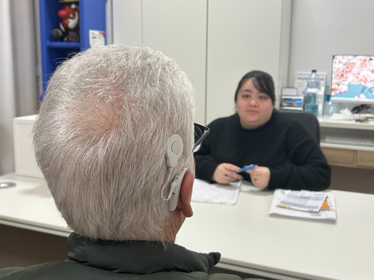 Sesión individual con la logopeda.