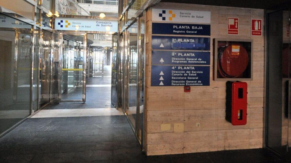 Un centro de salud de Canarias.
