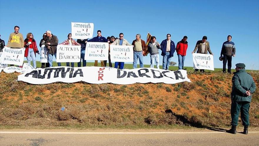 El Campo de Daroca se manifiesta para detener la despoblación